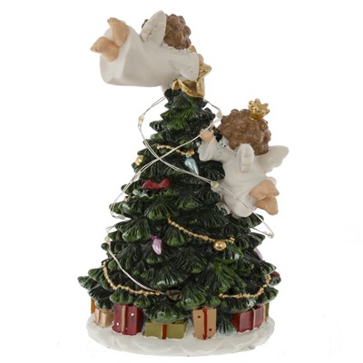 Фигурка декоративная с подсветкой "Елочка", L8,5 W8 H14 см