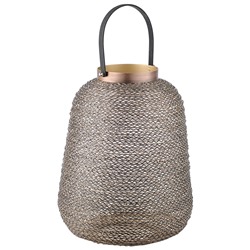 Ваза-подсвечник Tonne, 33 см, медная