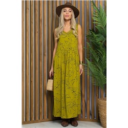 Сарафан Нерея (лайм) П13546-1М
