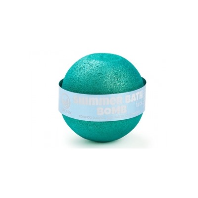 Шарик для ванн с шиммером TEAL (бирюзовый), 145г