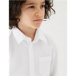 2pk Boys' Non-Iron School Shirts (2-18 Yrs)
