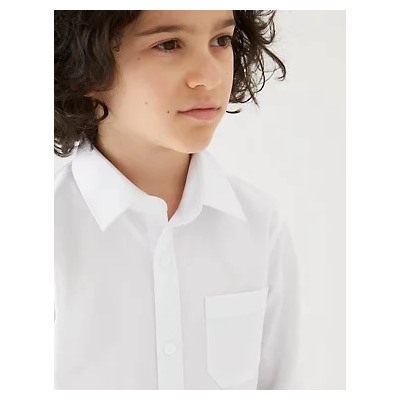 2pk Boys' Non-Iron School Shirts (2-18 Yrs)