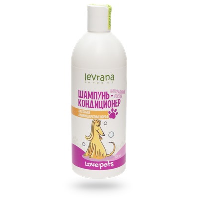 Шампунь-кондиционер для собак длинношерстных пород, Love Pets, 0,5л