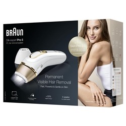 Braun IPL quot;Silk-expert Pro PL5157quot; White/Gold  ИПЛ "Шелковый Эксперт Про PL5157" Белое золото