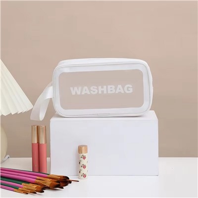 Kristaller Косметичка Washbag rectangular, белый