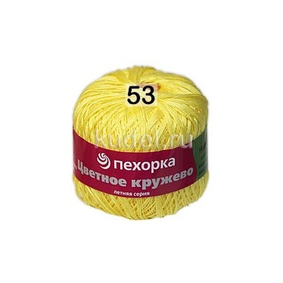 Пряжа Пехорка Цветное кружево