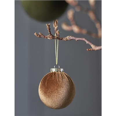 Набор ёлочных украшений Velvet Christmas из коллекции New Year Essential, 6 шт.