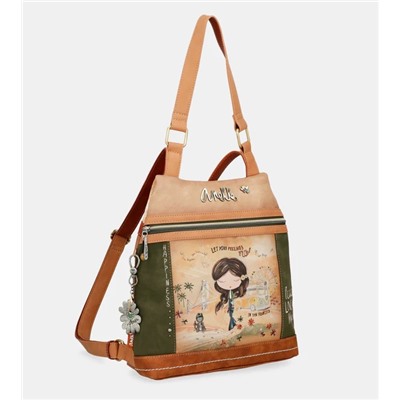 Рюкзак Peace & Love Camel с защитой от кражи