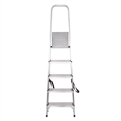 Стремянка, 5 ступеней, алюминиевая, Сибртех