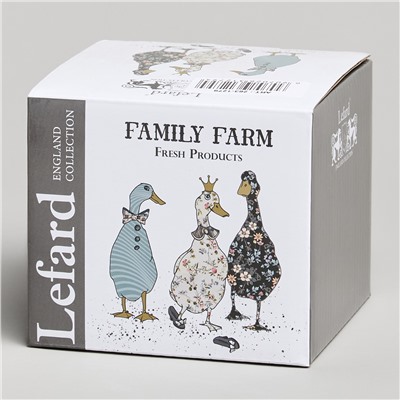 САХАРНИЦА LEFARD "FAMILY FARM" 200 МЛ 10*9,5 СМ (КОР=36ШТ.)