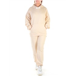 Y314-2 BEIGE Спортивный костюм женский (100% хлопок)