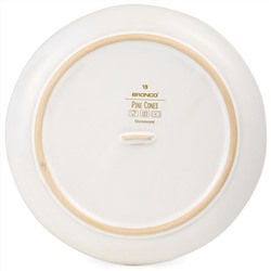 НАБОР ТАРЕЛОК ЗАКУСОЧНЫХ КОЛЛЕКЦИЯ "PINE CONES", 2 ШТ. / 20,7*2,5 СМ