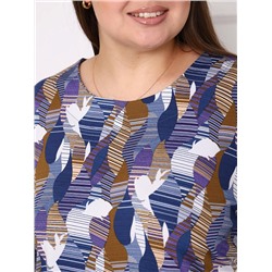 Блузка Торрея синий ИвК