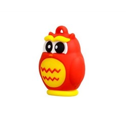 Память Smart Buy "Wild series" Сова  16GB, USB 2.0 Flash Drive, красный