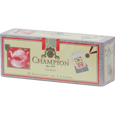 Champion. Черный 50 гр. карт.пачка, 25 пак.