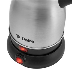 Турка электрическая 800 Вт, 600 мл, нержавеющая сталь, сьемная ручка DELTA DL-8300