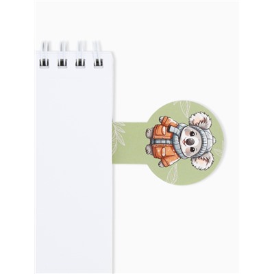 Закладка для книг, 16.5×4 см «Коала» 16.5×4 см