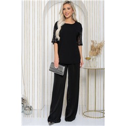 Блуза Богема (черная) Б12229-41