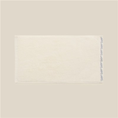 Полотенце махровое SL HOME: Floral "Айвори" 30х60 см, 100% хлопок, 550 г/м2