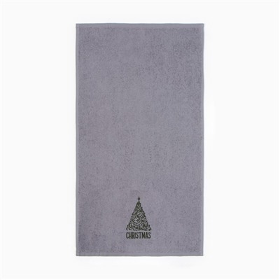 Полотенце махровое "Этель" Golden tree 30х60 см, 340 г/м2, 100% хл