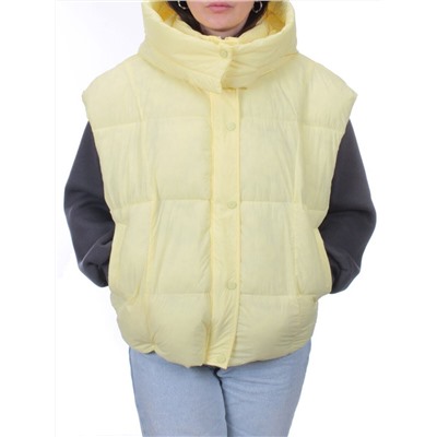 24001 YELLOW Жилет утепленный женский (100 гр. холоффайбер)