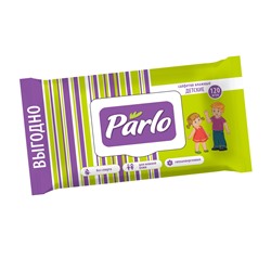 PARLO Влажные салфетки для детей с крышкой 120шт
