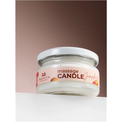 Manita Professional Свеча массажная / Grapefruit, 100 мл