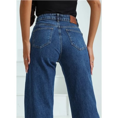 Джинсы прямые высокая посадка CRACPOT