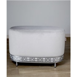 Банкетка SHT-B21-1
                        серое облако / хром лак