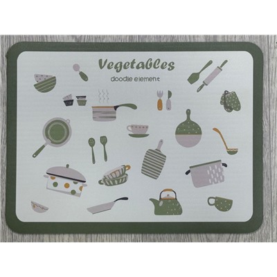 Нано коврик для сушки посуды 40*30 Vegetalles (3241)