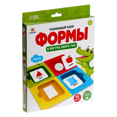 Развивающий набор «Формы и фигуры вокруг нас»