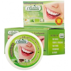 Отбеливающая зубная паста с экстрактом гвоздики Green Herb 25 гр