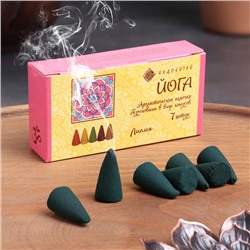Благовония конусные «Лилия», 7 конусов в упаковке