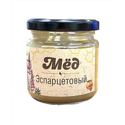 Мед Эспарцетовый / 200 г / Солнечная Сибирь