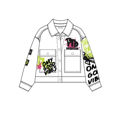 Куртка джинсовая для девочки