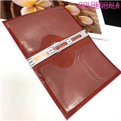 Обложка для паспорта из натуральной кожи