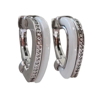 Серьги с керамикой