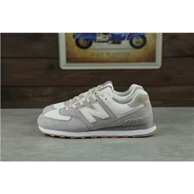 Премиальные New Balance 574 из натуральной замши