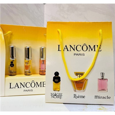EU Подарочный парфюмерный набор Lancome 3x20 ml