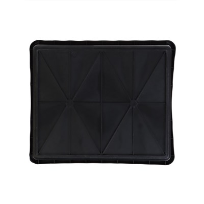 Ящик для рассады, 35 × 30 × 9 см, 6,5 л, пластик, чёрный
