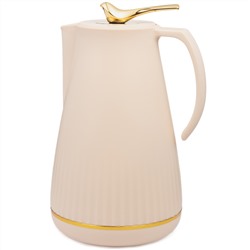 ТЕРМОС СО СТЕКЛЯННОЙ КОЛБОЙ, 950 МЛ, КРЫШКА С КЛАПАНОМ