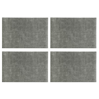 Набор из 4-х сервировочных салфеток Leanera, 30х45 см, серые
