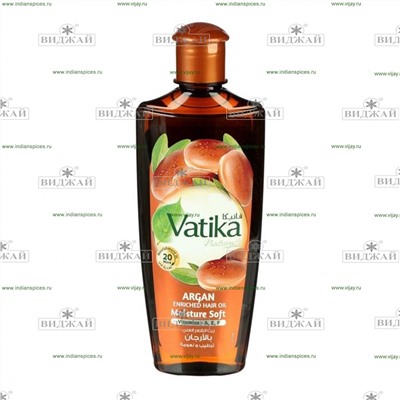 Масло для волос Dabur Vatika, обогащенное арганой