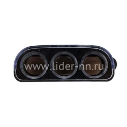 Разветвитель в авто Olesson (120W) 1505/A777 на 3 устр-ва + 2USB со шнуром