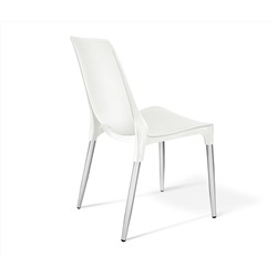 Стул SHT-ST75/S424-C
                        белый / хром лак