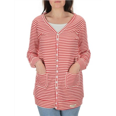 TA019 RED Кардиган женский (100% хлопок)