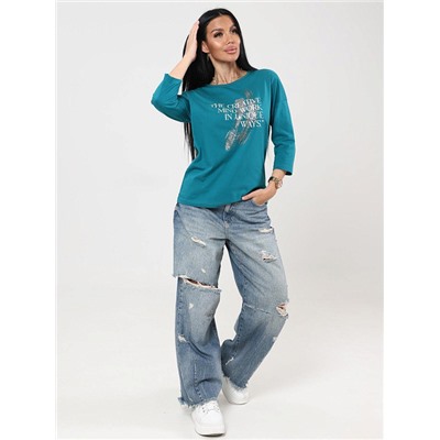 Футболка Фрактал петроль ИвК