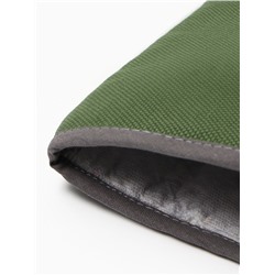 Грелка на чайник Этель Home collection green 28×28 см, 56% лён, 44% хлопок