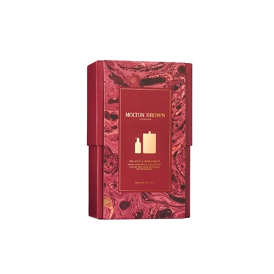 Molton Brown Specials HAND CARE REFILL SET Seife "Апельсин и бергамот" Подарочный набор для ухода за руками: рефил флакон, средство для мытья рук