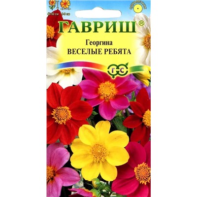 Семена Георгина Веселые ребята, арт.: 72439